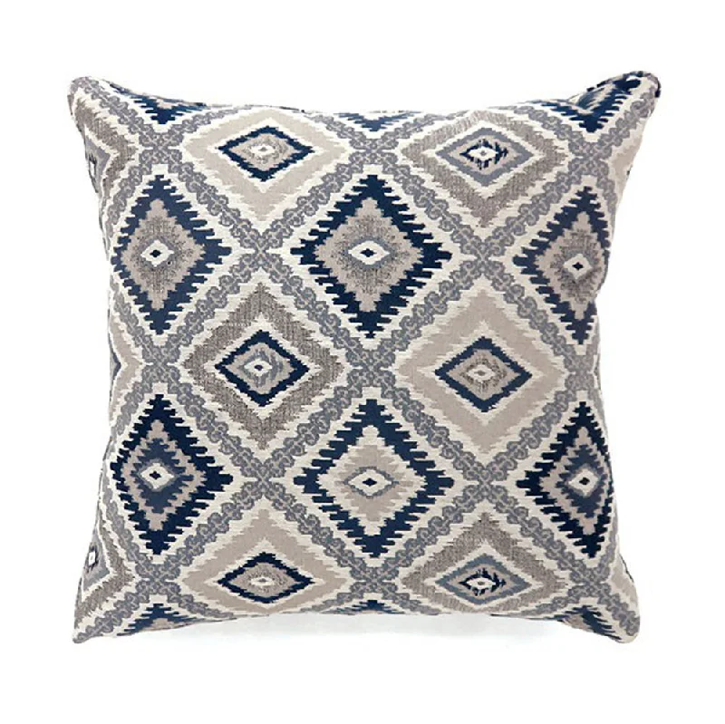 Decorative Pillows for Living Room MakeoverBenzara Deamund Contemporary Pillow, Set of 2, Small, Blue