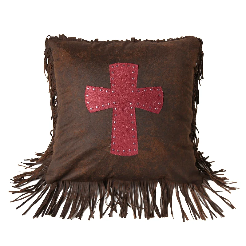 Orthopedic Pillows for Back Pain ReliefHiEnd Accents Cheyenne Cross Pillow