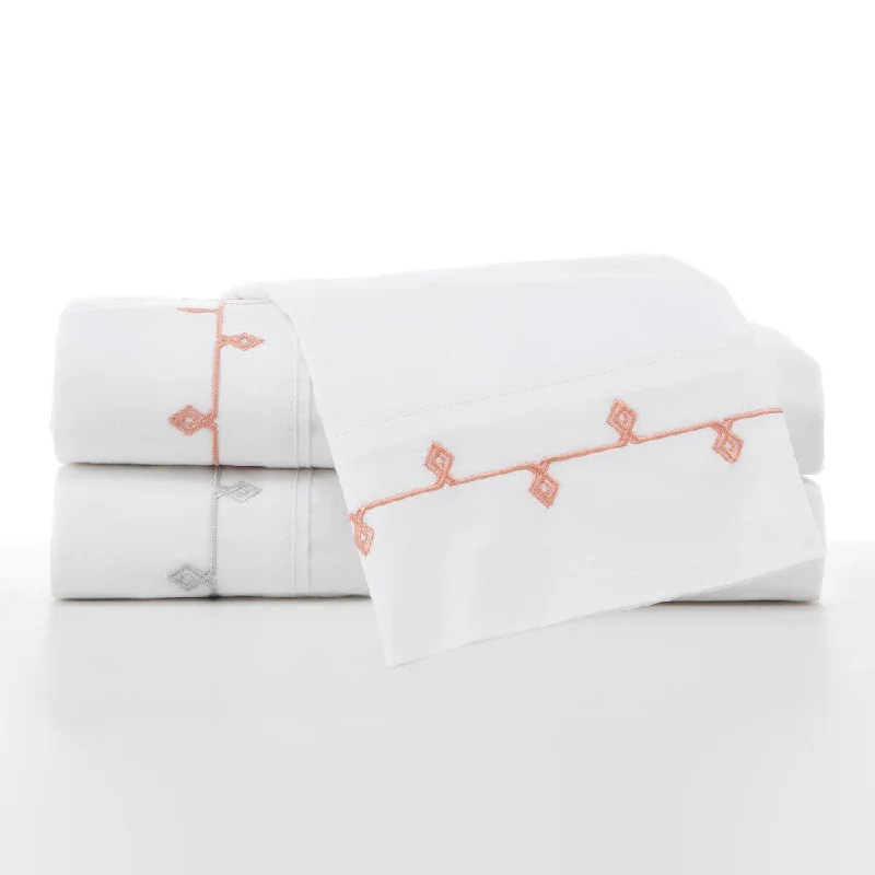 Queen - Size Sheet Sets with a European Pillowcase SetMartex Selene Embroidered Sheet Set