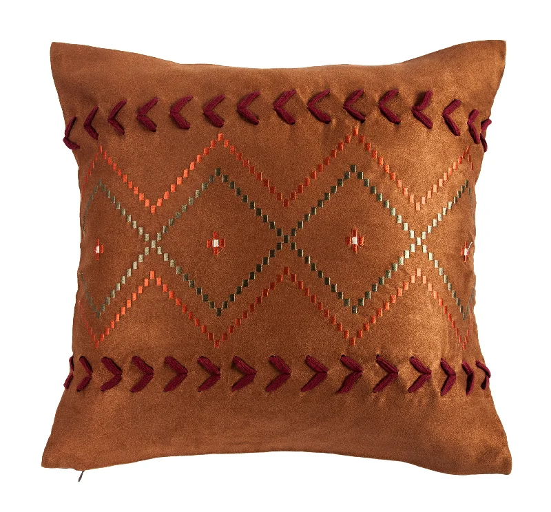 Pregnancy Pillows for Expectant MothersHiEnd Accents Embroidered Aztec Pillow