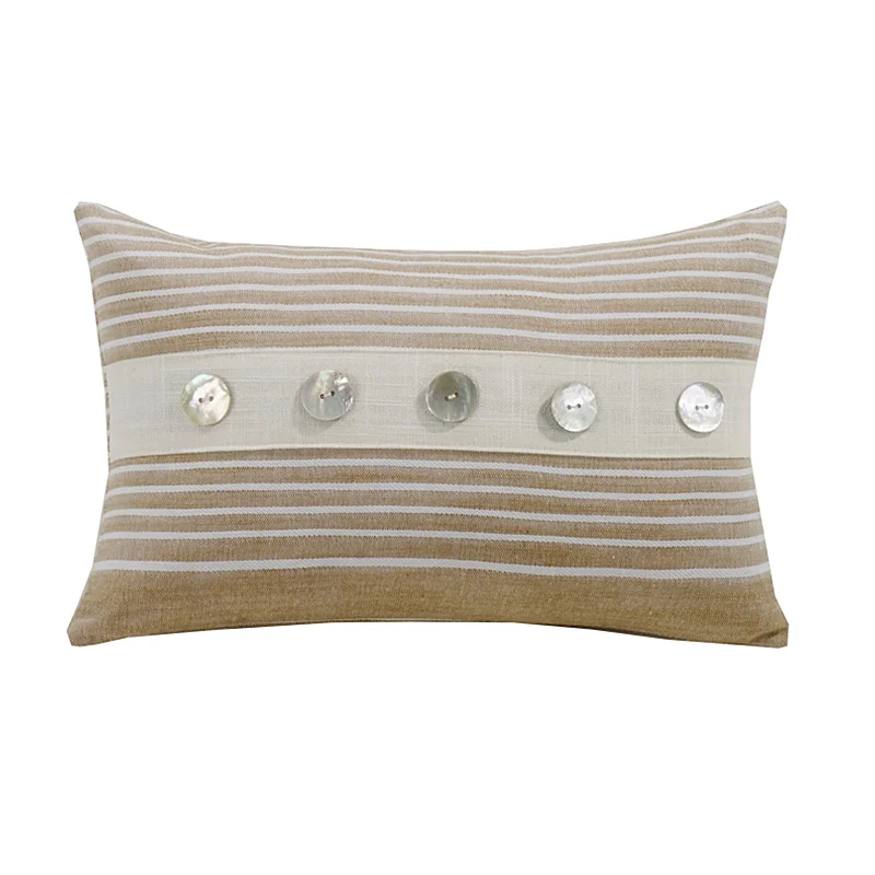 Adjustable Pillows for Customized ComfortHiEnd Accents Small Striped Pillow