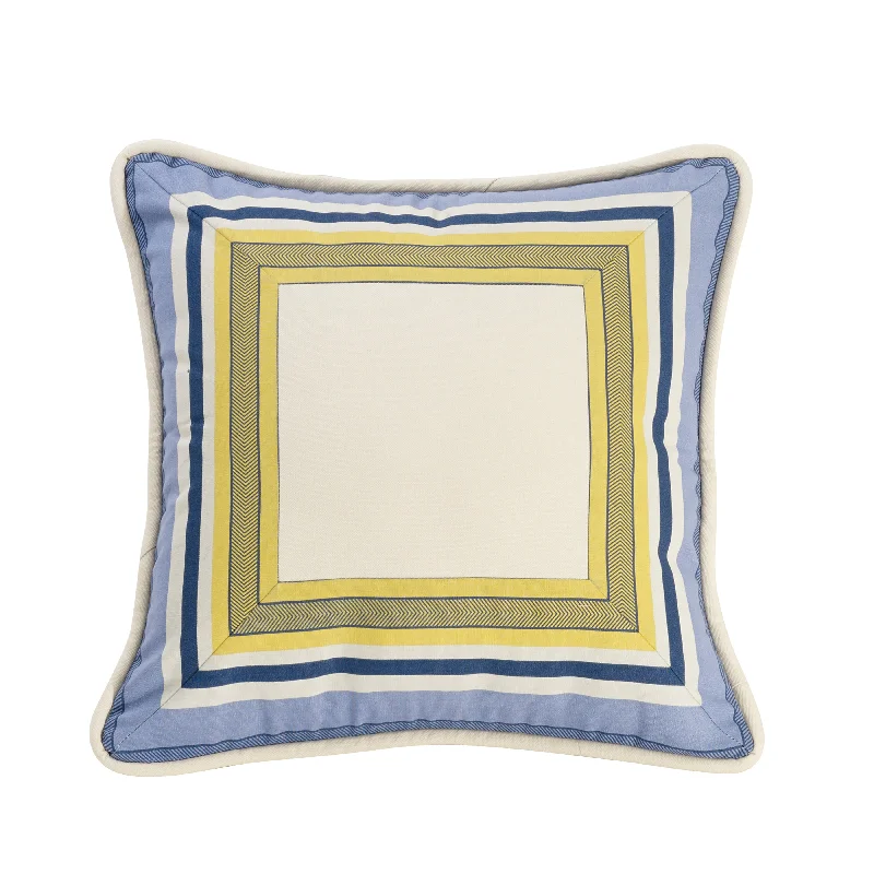 Velvet Pillows for a Touch of EleganceHiEnd Accents Striped Square Pillow