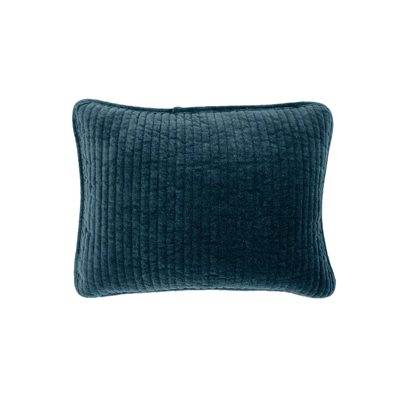 Down Alternative Pillows for Ethical ChoicesHiEnd Accents Stonewashed Cotton Velvet Boudoir Pillow