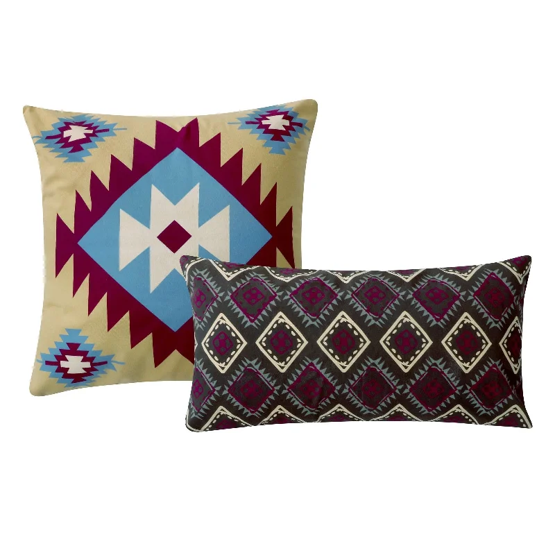 Cooling Pillows for Hot SleepersGreenland Home Southwest Sunset Dec. Pillow Pair