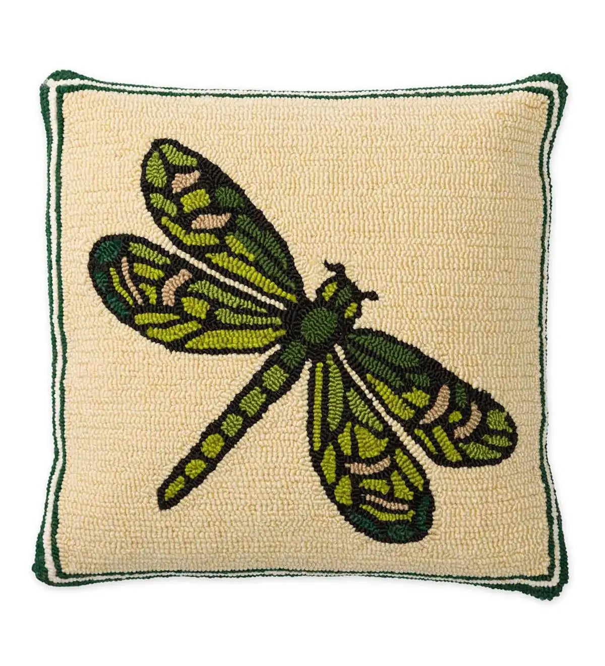 Plush Pillows for a Cozy BedEvergreen Dragonfly Pillow