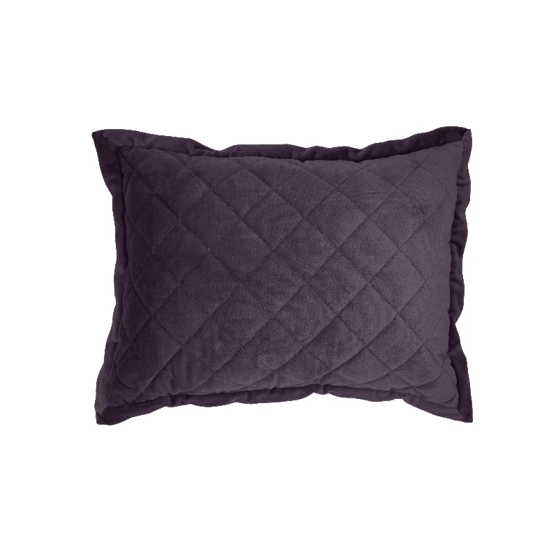 Back Support Pillows for Office ChairsHiEnd Accents Velvet Quilted Boudoir Pillow