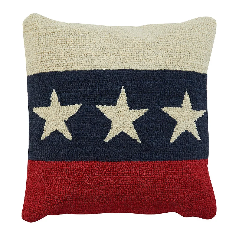 Hypoallergenic Pillows for Allergy SufferersAmericana Star Pillow with Feather Insert 18"x18" - Park Designs