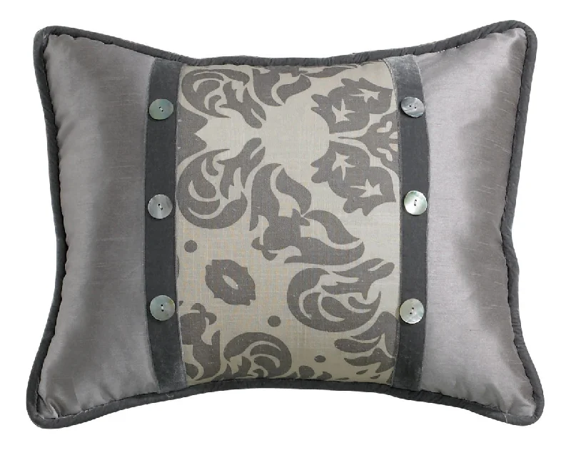 Plush Pillows for a Cozy BedHiEnd Accents Rectangle Damask Pillow