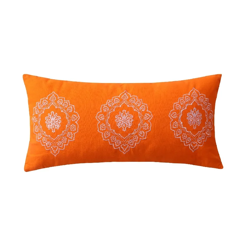 Silk Pillows for Smooth Skin and HairGreenland Home Medina  Saffron Neck Roll