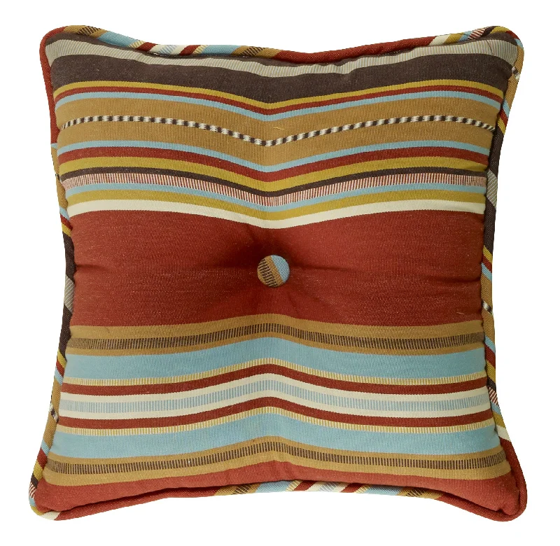 Kids Pillows with Fun DesignsHiEnd Accents Striped Tufted Pillow