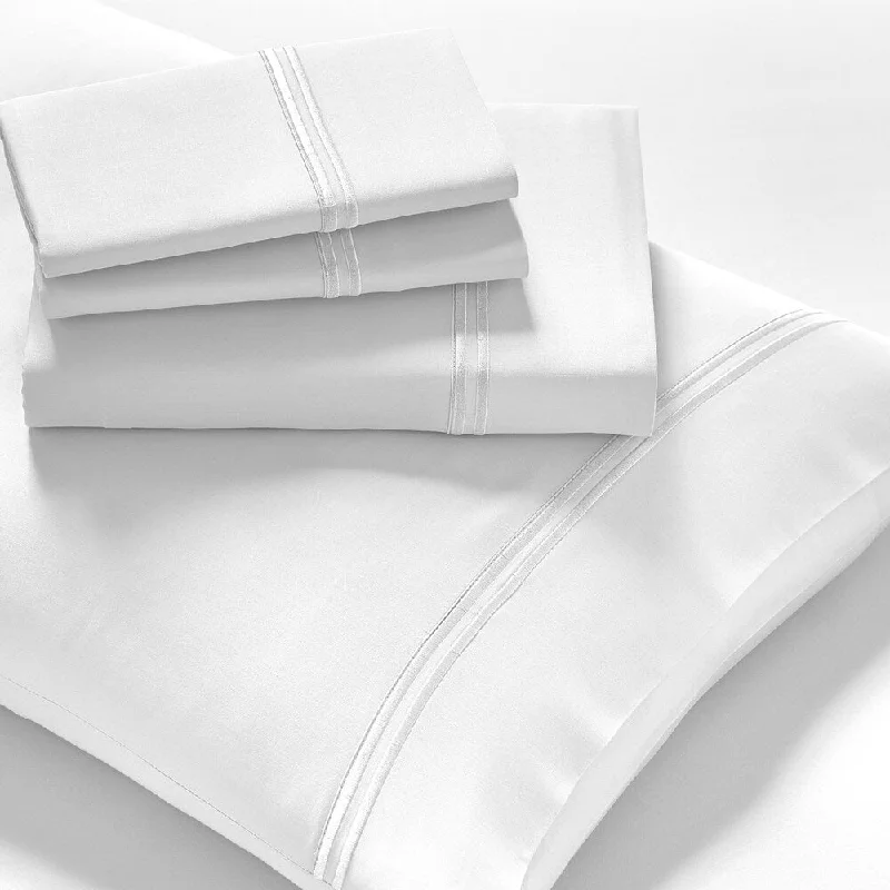 Hypoallergenic Silk Sheets for Sensitive SleepersPremium Tencel Sheet Set Size - Split Cal - King