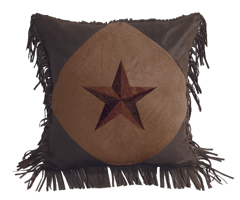 Soft and Fluffy Pillows for Bedroom ComfortHiEnd Accents Diamond Shape Star Pillow