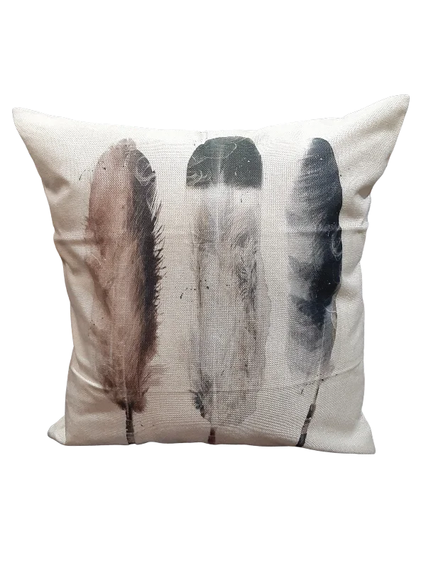 Memory Foam Pillows for Neck SupportWatercolor Three Feather *Limited Edition* Pillow Cover