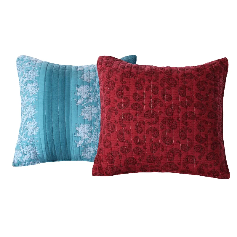 Silk Pillows for Smooth Skin and HairGreenland Home Bohemian Dream Multi Dec. Pillow Pair