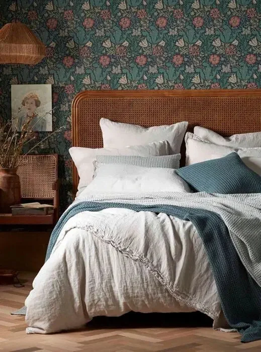 Custom - sized duvet covers to fit unique or non - standard bed framesPebble Grey 100% Linen Bed Linen