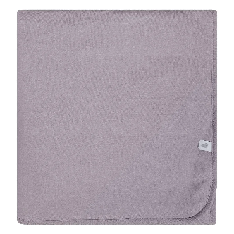 Linen blankets with a rustic and textured lookBamboo blanket - Plum