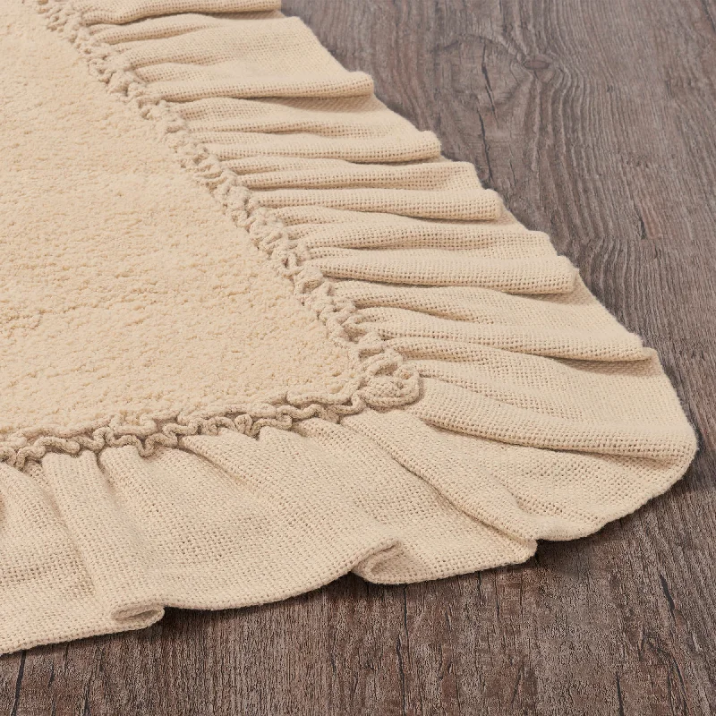 Burlap Vintage Bathmat 20x30