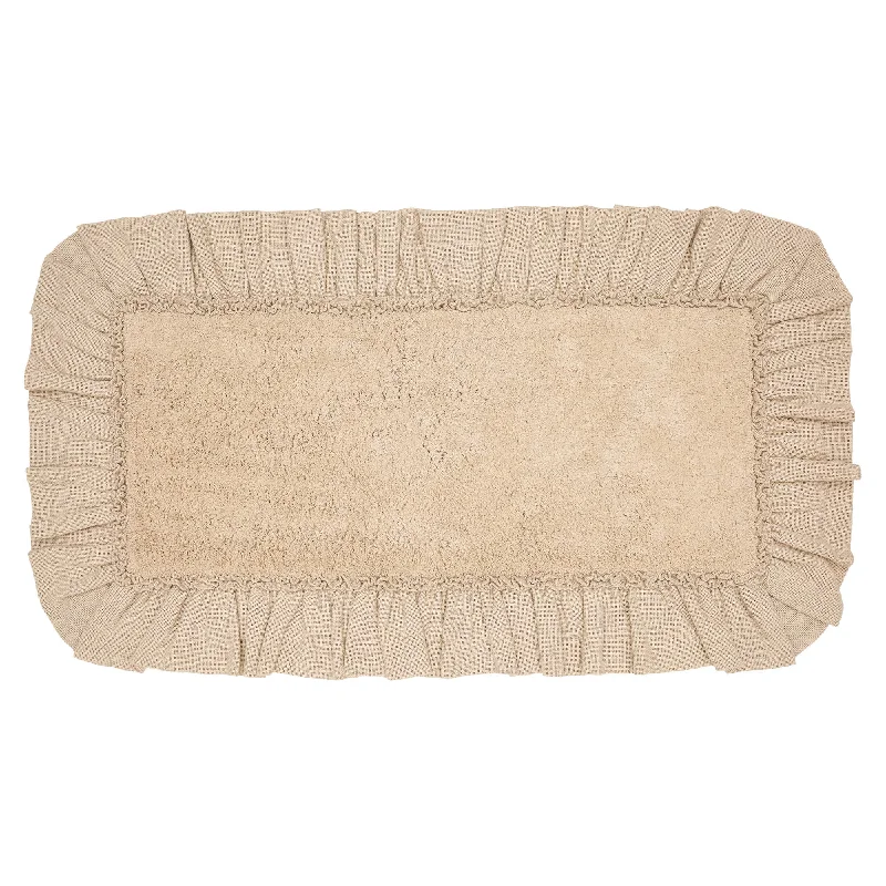 Burlap Vintage Bathmat 27x48