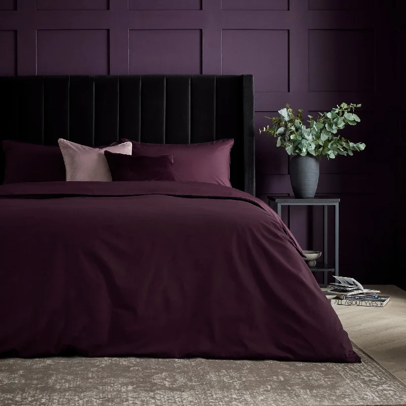 Teen - room duvet covers with trendy and age - appropriate patternsCambridge 200 Thread Count Duvet Cover - Deep Plum