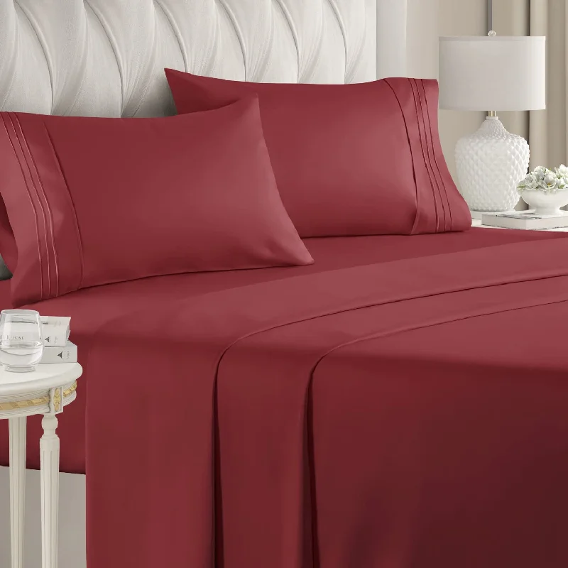 Duvet covers to match a specific bedroom color schemeBurgundy Duvet Cover Set 1500TC Egyptian Cotton