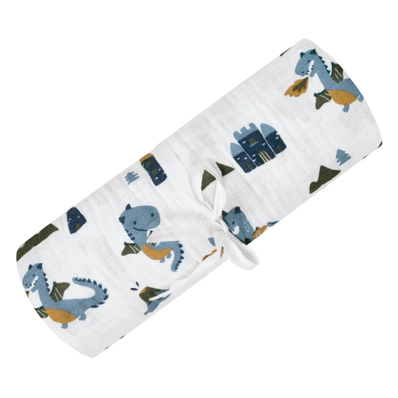 Microfiber blankets that are durable and easy to care forCotton muslin swaddle - Dragons | Partnership