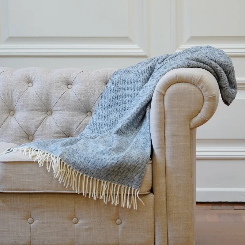 Cotton blankets for breathability and a lightweight feelDoris Wool Cashmere Throw