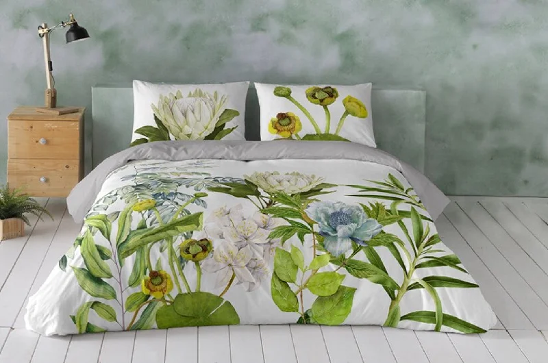 Jersey cotton duvet covers for a stretchy and comfortable fitDUVET COVER SET SIARA