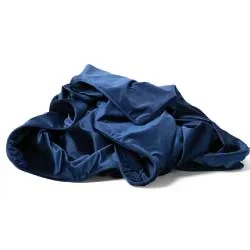 Bamboo fiber blankets with natural antibacterial propertiesFlorence Navy Velvet Throw (140 x 220cm)