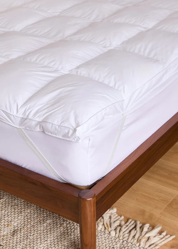 Recycled polyester blankets for an eco - conscious optionFoxford Clusterfil Mattress Topper - Single