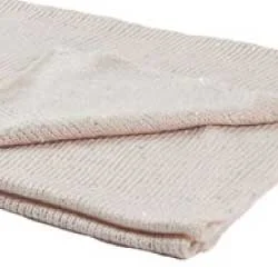 Microfiber blankets that are durable and easy to care forGlimmer Shell Pink Throw (127 x 152cm)