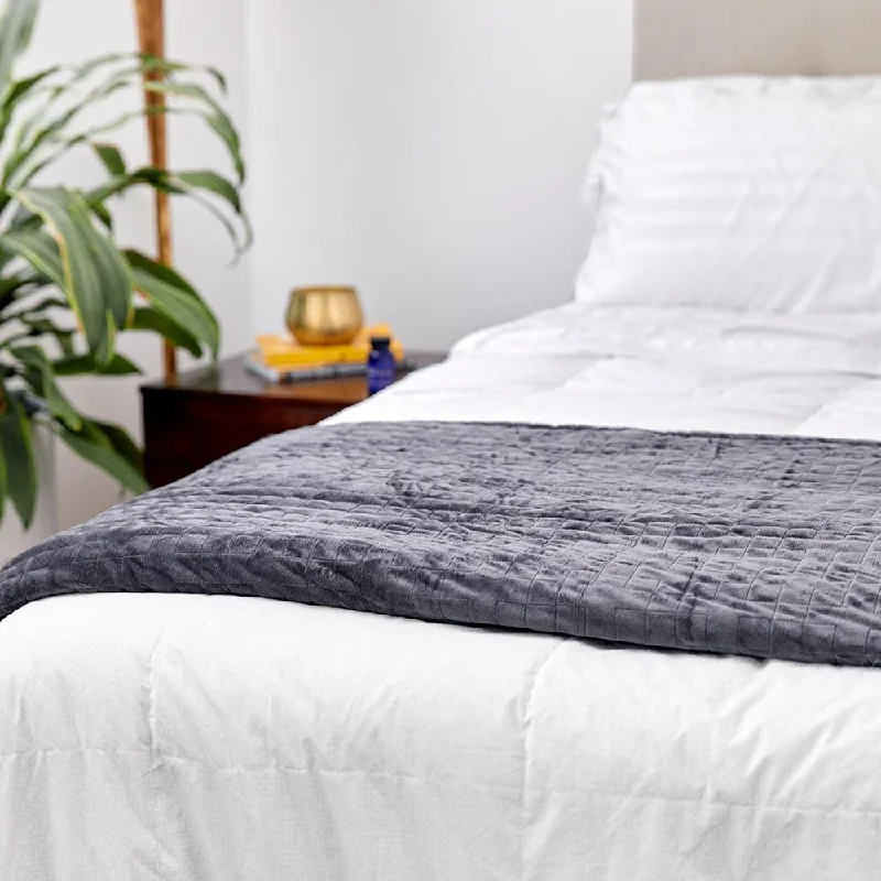 Chenille blankets with a thick and fuzzy textureGravity Weighted Blanket