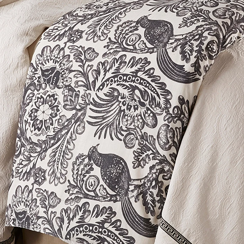 Queen - size blankets for standard - sized bedsHiEnd Accents Augusta Duvet