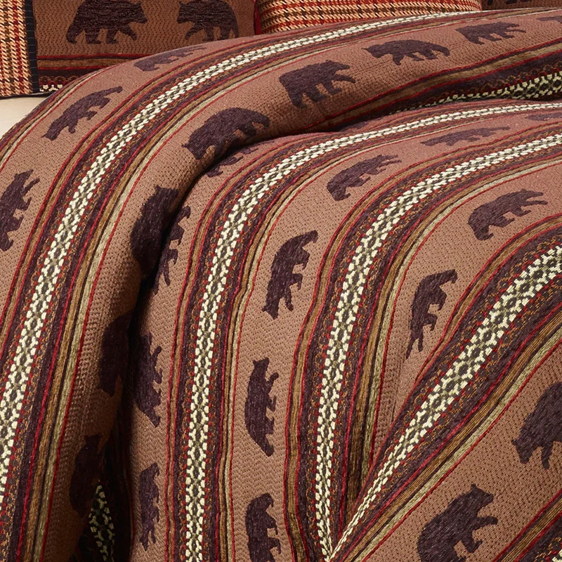 Cashmere blankets for ultimate softness and luxuryHiEnd Accents Bear Duvet, Super King