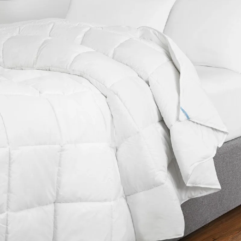 Cotton blankets for breathability and a lightweight feelMidweight Down Alternative (Luxsoft) Duvet Insert