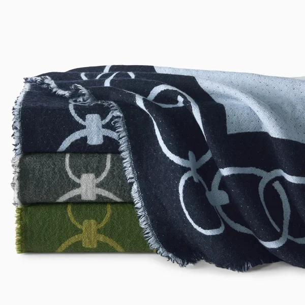 Synthetic fiber blend blankets for a budget - friendly choiceEterna Merino Wool Throw