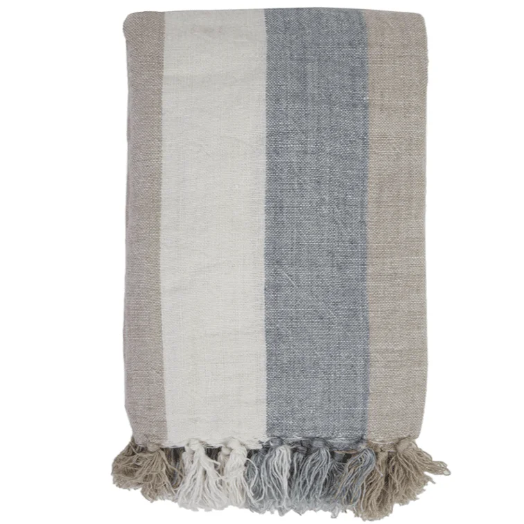 Silk blankets with a smooth and elegant touchMonterey Oversized Throw by Pom Pom at Home