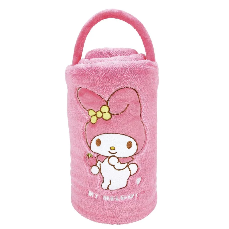 Acrylic blankets for a soft and affordable alternativeMy Melody SnowThrow Travel Blanket