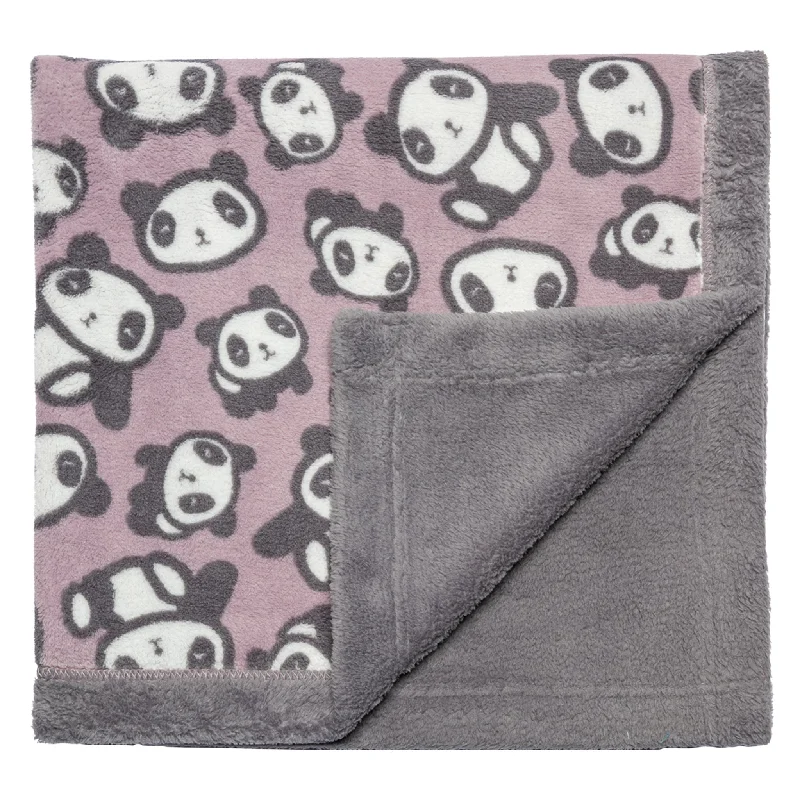 Cashmere blankets for ultimate softness and luxuryPlush blanket - Pandas