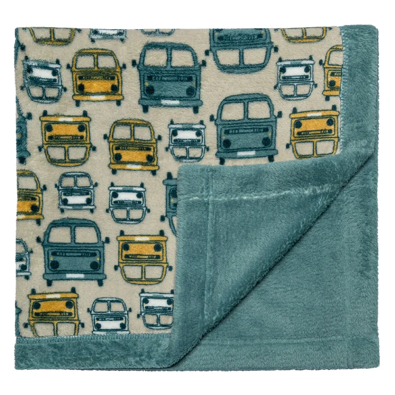 Bamboo fiber blankets with natural antibacterial propertiesPlush blanket - Vans