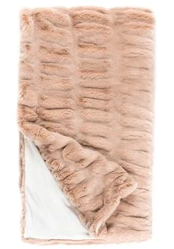 Queen - size blankets for standard - sized bedsRose Mink Throw