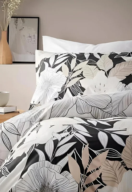 Duvet covers that coordinate with existing bedroom furnitureVantona Home Linear Bouquet Duvet Cover Set, Black Multi