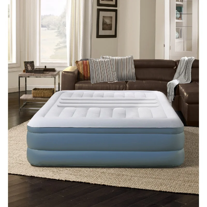 Natural latex and organic cotton blend mattressesBeautyrest Lumbar Lux 18" Raised Air Bed Mattress