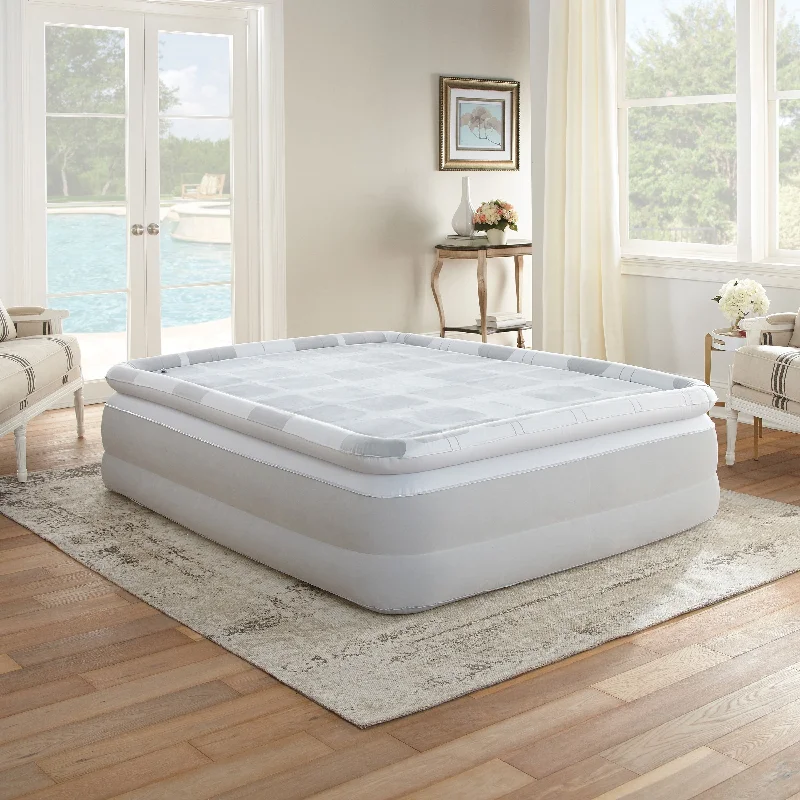 Queen - size mattresses for couples and standard bedroomsBeautyrest Memory Elite 18" Queen Air Mattress with Memory Foam