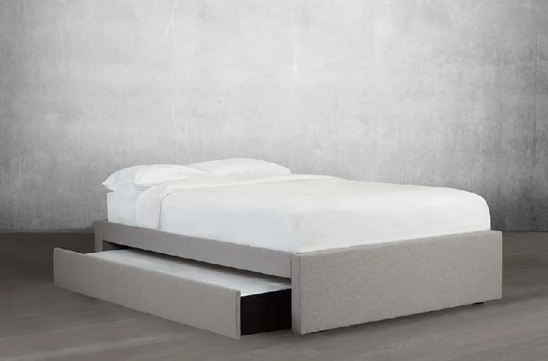 Bamboo - charcoal infused mattresses for odor absorptionPlatform Bed with Trundle