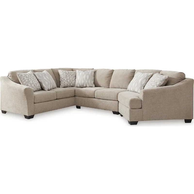 Hybrid mattresses combining foam and innerspring technologyBrogan Bay 3 Piece Sectional with Cuddler