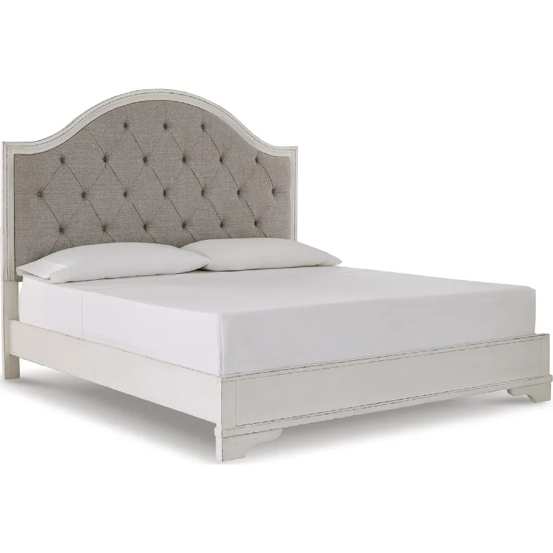 Natural latex and organic cotton blend mattressesBrollyn King Bed - Two-tone