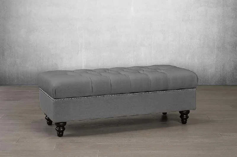 Hybrid mattresses combining foam and innerspring technologyButton Tufted Storage Bench