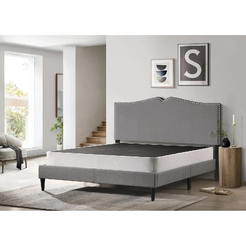 Gel - infused memory foam mattresses for cooler sleepCanton Metal Box Spring