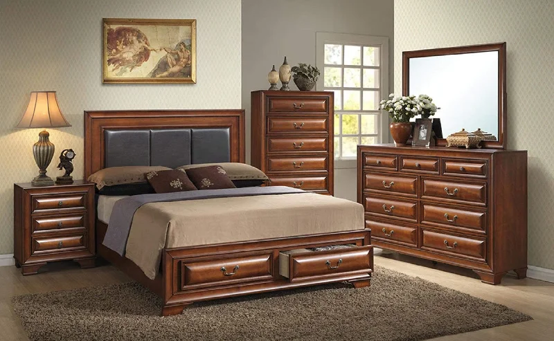 Memory foam mattresses for pressure relief and contouringChristina Upholstered Bedroom Set