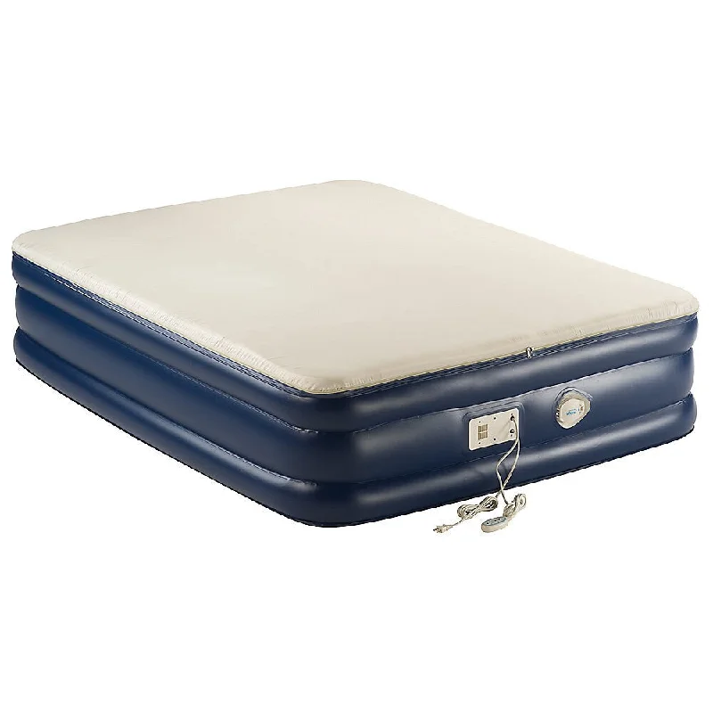 Hybrid mattresses combining foam and innerspring technologyColeman AeroBed Premier 18-inch Queen Memory Foam Top Air Bed